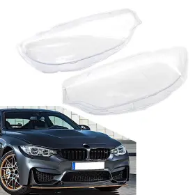 Lbox 550722374465 1 Pair Clear Headlight Lens Cover For Bmw 4 Series F32 F33 F36 F80 F82 2013-2016 Lbox 550722374465 1 Pair Clear Headlight Lens Cover For Bmw 4 Series F32 F33 F36 F80 F82 2013-2016