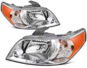 128961-5261-1116202971 Lbrst Headlight Assembly Fit With 2007-2011 For Chevy Aveo Sedan Chrome Housi 128961-5261-1116202971 Lbrst Headlight Assembly Fit With 2007-2011 For Chevy Aveo Sedan Chrome Housi