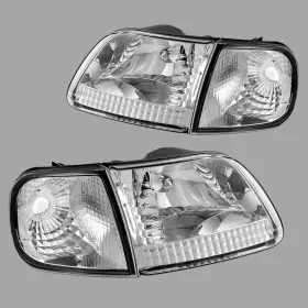 Beysh4bp8x Ledkingdomus Headlights Assembly For 1997-03 Ford F150 1997-2002 Expedition Clear Corner Beysh4bp8x Ledkingdomus Headlights Assembly For 1997-03 Ford F150 1997-2002 Expedition Clear Corner