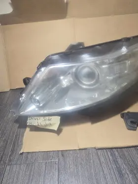 Aa5z13008e Lincoln Fis 2009-12 Mks Left Headlamp Broken Tab Foggy Oem