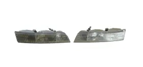F3ly-13008-b Lincoln 1993-1996 Mark Viii Headlights Driver Lh Passenger Rh Assembly Pair Oem
