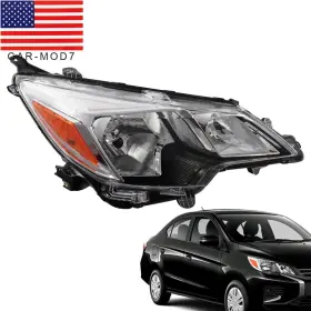 8301d512 Locomotor For 2021 2022-2024 Mitsubishi Mirage And G4 Headlight Passenger Right Lamp Halogen