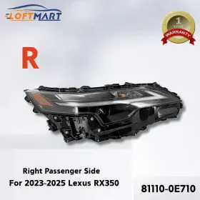 81140-48j40 Loftmarte 81110-0e710 Right Passenger Side Led Headlight Without Afs For 2023-2025 Lexus Rx350