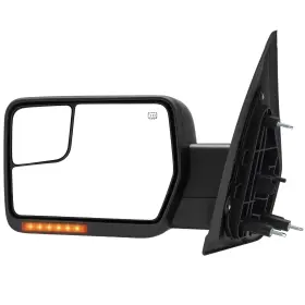 Lz1051-e-b-h-t-p-l Luctend Mirror Power Heated Folding Turn Signal Puddle Ford F150 2004-2014 Left Side