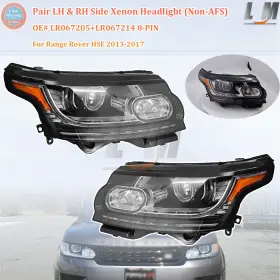 Lr067214 Luftmeister-aus New Pair Lh And Rh Side Xenon Hid Headlight For 2013-2017 Range Rover Hse Lr067214 Luftmeister-aus New Pair Lh And Rh Side Xenon Hid Headlight For 2013-2017 Range Rover Hse
