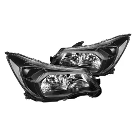 88-1001862 Lumen For Subaru Forester 2014-2016 Black Euro Headlights