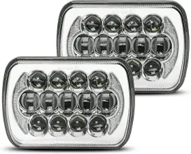 B06xryk18h Lx-light 5ftftx7ftft 7ftftx6ftft 105w Rectangular Led Headlights Compatible With Jeep Wrangler