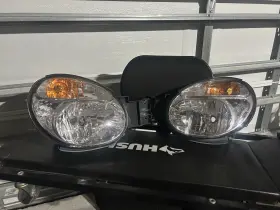 84001fe030 Maxcomotors Chrome Headlights Fits 2002-2003 Subaru Impreza Wrx/outback Lamps Left Right Pai