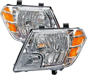 26060-zl40b Mayello Pair Headlights Headlamps For 2009-2021 Nissan Frontier S/sl/sv/se/le/xe/pro-4x
