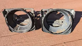 3945-c3 Mazda 1990-1997 Miata Mx5 Oem Left Right Upper Headlight Brackets Pair Na 90-97