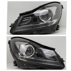 A2048204739 Mercedes 2012-2015 C-class C63 C250 C350 Left And Right Headlight Pair Hid Oem