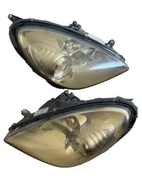 171-820-36-61 Mercedes-benz 2005-2011 R171 Slk350 Slk280 Hid Xenon Headlight Set Smoke/tinted