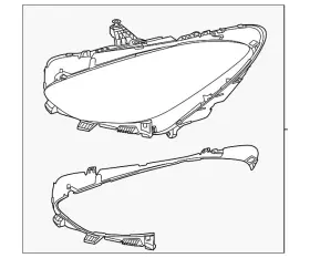 192-906-21-00 Mercedes-benz Genuine Headlight Assembly