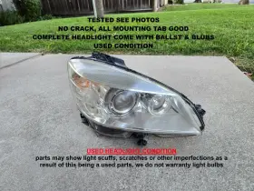 2048700126 Mercedes-benz Oem 2008-2011 W204 C350 C300 Passenger Complete Xenon Headlight Tested 2048700126 Mercedes-benz Oem 2008-2011 W204 C350 C300 Passenger Complete Xenon Headlight Tested