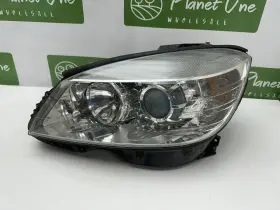 A2048208761 Mercedes Benz 2008-2011 C230 C300 C350 Left Side Lh Halogen Headlight Head Lamp Oem
