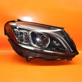 A2059062006 Mercedes Benz C300 Headlight Right 2015 2016 2017 2018 Led C400 Oem