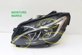 A2059063504 Mercedes-benz 2015-2018 C Class W205 Left Headlight Oem Dual Led Untested