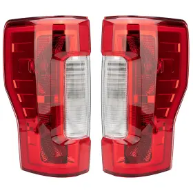 Hy145-lr Mikafex Tail Light Assembly Compatible With 2017-2019 Ford F 250 350 Super Duty Led