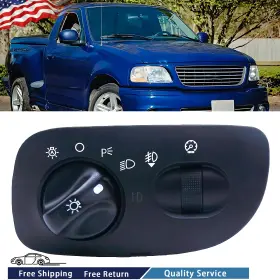 Yl3z11654dac Mingh004 1pk Headlight Switch With Auto Fog Light For 2002 Lincoln Blackwood