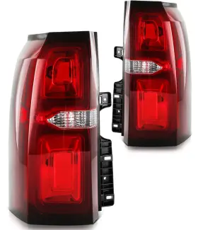 12335782 Mirror-zone Red Left Right Taillights Assembly Turn Lamp For 2015-2020 Chevy Suburban Tahoe