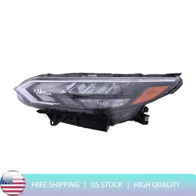 Ni2502303 Moe-tech For 2024 2025 Nissan Sentra Led Headlight Black Bezel Left Side Lh