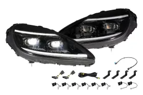 Lf2-460y Morimoto Xb Evo Hybrid Led Headlights For 05-13 Chevrolet Corvette
