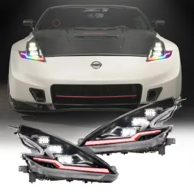 Lf2-474r Morimoto Xrgb Evo Led Headlights For 2009-2021 Nissan 370z