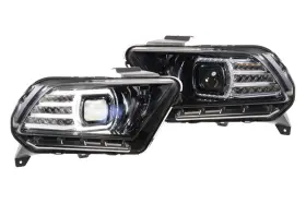 Lf440 Morimoto Xb Led Headlights Pair For 2010-2012 Ford Mustang Lf440 Morimoto Xb Led Headlights Pair For 2010-2012 Ford Mustang