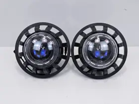 Super7 Morimoto Lf515 Used Pair Bi-led Headlights For 2007 - 2017 Jeep Wrangler Jk Super7 Morimoto Lf515 Used Pair Bi-led Headlights For 2007 - 2017 Jeep Wrangler Jk