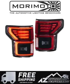 Morimoto Lf722 Xb Led Tail Lights Red Pair For 15-20 Ford F150