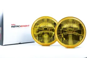 Lfrb115 Morimoto Holley Retrobright Led Headlights Euro Yellow 7 Each