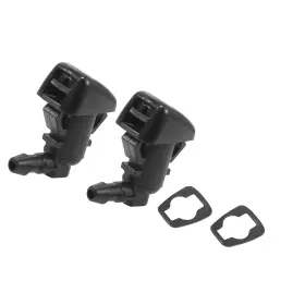 Fmoto240401001611 Motoforti Front Windshield Wiper Nozzles For Ford Edge 28x16x34mm Black