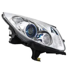 Mot4805007one Motomate-one Headlight For Buick Enclave 2008-12 Rh Hid W/o Afs Clear Chrome Len Right Side