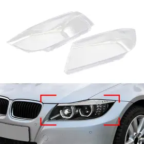 Motorshop168 550731775833 1 Pair Clear Front Headlight Lens Cover For Bmw 3 Series E90 Sedan E91 2005-2008 Motorshop168 550731775833 1 Pair Clear Front Headlight Lens Cover For Bmw 3 Series E90 Sedan E91 2005-2008