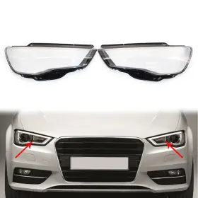 8v0941004 Motorshop168 1 Pair Headlight Lens Cover Auto Shell Clear Lampshade For Audi A3 2013-2016 8v0941004 Motorshop168 1 Pair Headlight Lens Cover Auto Shell Clear Lampshade For Audi A3 2013-2016
