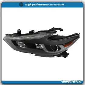 14875256 Munirater Front Headlight Assembly For Nissan Maxima 2016-2018 Lh Single Clear Lens Led 14875256 Munirater Front Headlight Assembly For Nissan Maxima 2016-2018 Lh Single Clear Lens Led