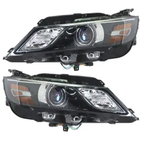 Aud142480d Munirater Left Right Halogen Fit For 15-20 Chevrolet Impala Headlight Headlamps Pair Black Aud142480d Munirater Left Right Halogen Fit For 15-20 Chevrolet Impala Headlight Headlamps Pair Black