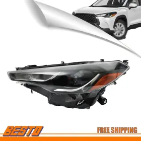 Bst22260 Munirater Fit For Toyota Corolla Cross L/le 2022-23 Lh Clear Lens Front Headlight Assembly