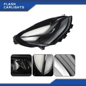 Fcl40432f Munirater Led Headlight Headlamp Fit For Tesla Model 3 Y 2021 2022 2023 Right Side Clear
