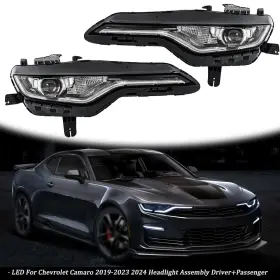 Rdb176256t Munirater Led For Chevrolet Camaro 2019-2023 2024 Headlight Assembly Driver Passenger
