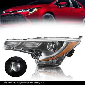 Rdb28728t Munirater Headlamp Led For Toyota Corolla Se Xle Xse 2020 2021 Headlight Left Driver Side Rdb28728t Munirater Headlamp Led For Toyota Corolla Se Xle Xse 2020 2021 Headlight Left Driver Side