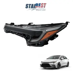 Ste870150a Munirater Single Lh Side Fit For Toyota Corolla 2023 Headlight Replacement Led Clear Lens