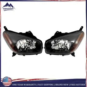 Tomm27664t Munirater Headlights Headlamps Assembly Front For Toyota Rav4 2001-2003 Left Right Black Tomm27664t Munirater Headlights Headlamps Assembly Front For Toyota Rav4 2001-2003 Left Right Black