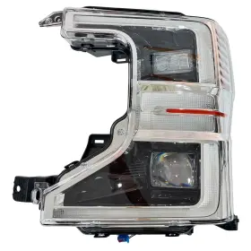 Fo2502410 Mzorange For Ford F-250 F-350 F250 F350 20-22 Super Duty Full Led Chrome/black Headlight