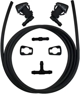 17603 Naviurway Windshield Washer Nozzle Wiper Spray Hose Kit Compatible With Ford F250 Black 17603 Naviurway Windshield Washer Nozzle Wiper Spray Hose Kit Compatible With Ford F250 Black