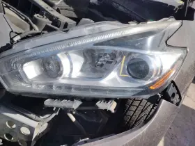114-60411cl Nissan Driver Headlight Halogen Chrome Upper Housing Fits 15-17 Murano 1199606