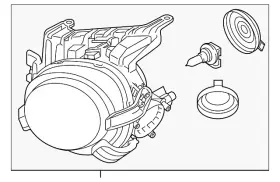 26025-3ym2a Nissan Genuine Lens And Housing