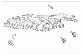 26060-5ee3a Nissan Genuine Composite Assembly 26060-5ee3a Nissan Genuine Composite Assembly