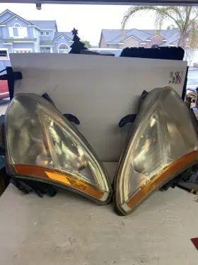 462671 Nissan 2011-2012 Rogue Right Headlight Assembly Silver Oem Used 462671 Nissan 2011-2012 Rogue Right Headlight Assembly Silver Oem Used