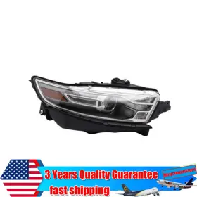 14896718 Ocasami Headlight For 2013-2014 Ford Taurus Se Limited Sel Right Chrome Trim With Bulb